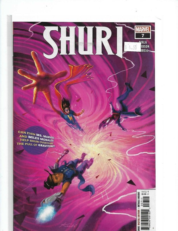 SHURI #7 FIRST PRINT MARVEL COMICS (2019) nw09