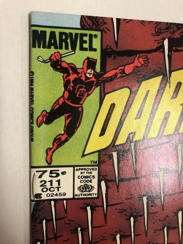 Daredevil (1984) # 211 (VF) Canadian Price Variant (CPV)  !!