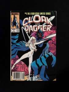 Cloak and Dagger #1  MARVEL Comics 1983 VF NEWSSTAND