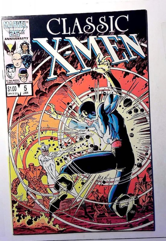 Classic X-Men #5 (1987) Marvel 9.0 VF/NM 1st Print Comic Book