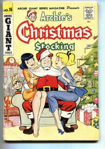 ARCHIE'S CHRISTMAS STOCKING #15 1962 ARCHIE GIANT SERIES G/VG