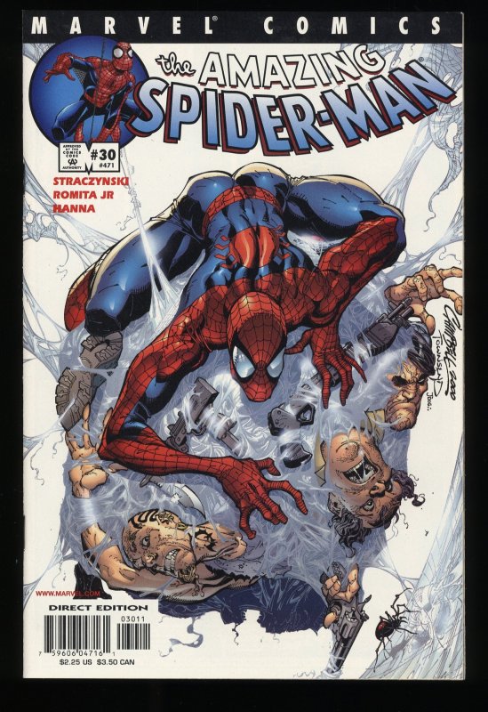 Amazing Spider-Man (1999) #30 1st Ezekiel and Moriun!