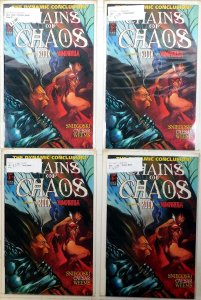 Chains of Chaos Lot of 4 #3 x4 (1995) Harris Comics The Rook 1st Print