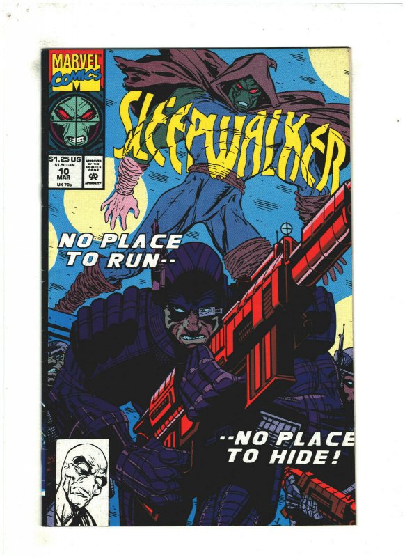 Sleepwalker #10 VF- 7.5 Marvel Comics 1992  