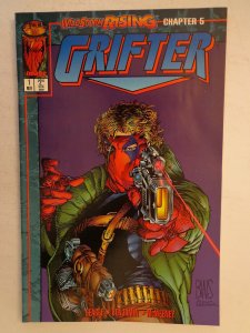Grifter Wildstorm Rising Seagle Benjamin #1 With Card Image Comics May 1995 NM