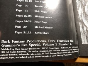 Dark Fantasies Midsummer's Eve Special (1994)