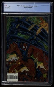 Spider-Man Maximum Clonage: Omega #1 CGC NM/M 9.8 White Pages