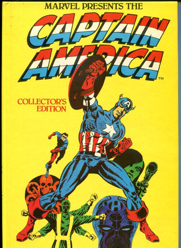 CAPTAIN AMERICA HC, Marvel Presents, Collectors Ed, GN, TPB, VF, 1981, 1st