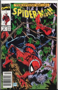 Spider-Man #8 Newsstand Edition (1991) Spider-Man
