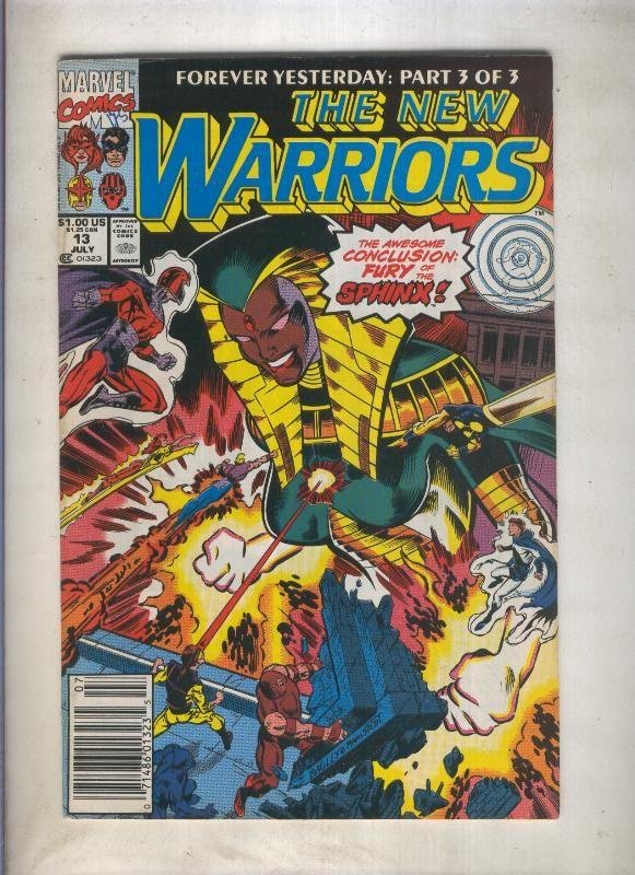 The New Warriors volumen 1 numero 013 (1991)