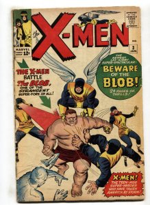 X-MEN #3 comic book-1963-MARVEL COMICS-First BLOB