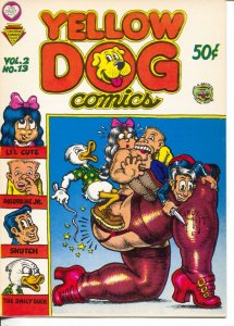 Yellow Dog Comics Comic Book Cover Post Card Vol.2 #13-1970's-R Crumb-NM