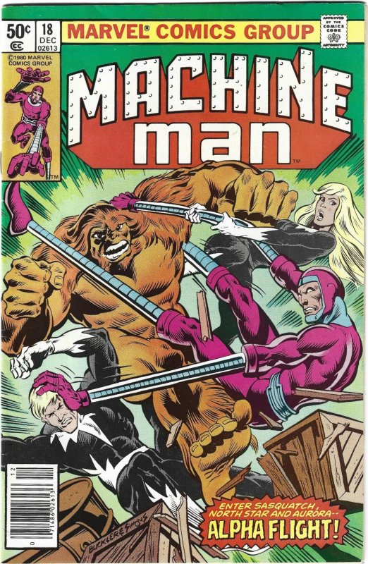 Machine Man #18 (1980)