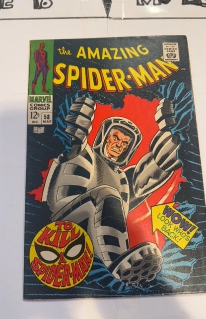 The Amazing Spider-Man #58 (1968)to kill a Spider-Man