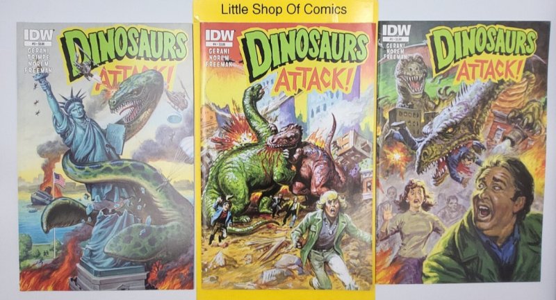 Dinosaurs Attack! #1 2 3 4 5 Complete Set 1-5 2013 IDW Publishing