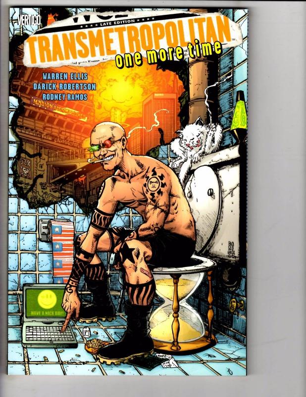 Transmetropolitan One More Time DC Vertigo Comics TPB Graphic Novel Ellis AK1