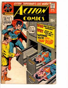 4 Action Comics Feat. Superman # 372 376 397 399 Green Lantern VG-FN Range J272