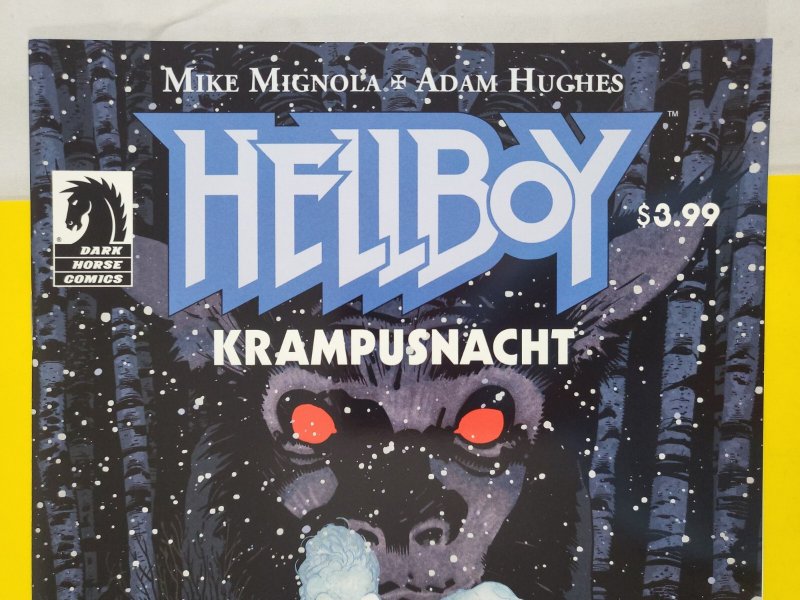 Hellboy Krampusnacht #1 2017 Dark Horse Comics Adam Hughes Cover