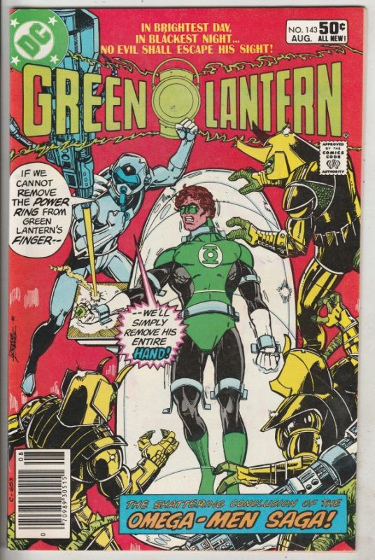 Green Lantern #143 (Aug-81) NM- High-Grade Green Lantern