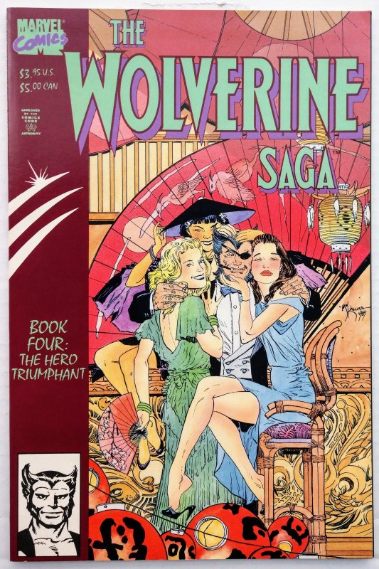 Wolverine Saga #4 (NM)(1990)