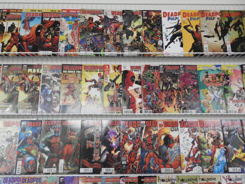 Huge Lot 220+ Deadpool Comics!! Deadpool vs Gambit, Deadpool the Duck+ Avg VF/NM