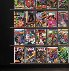 Huge Lot 140+ Comics with Fantastic Four, Marvel Super Heroes, Gunfire & More!