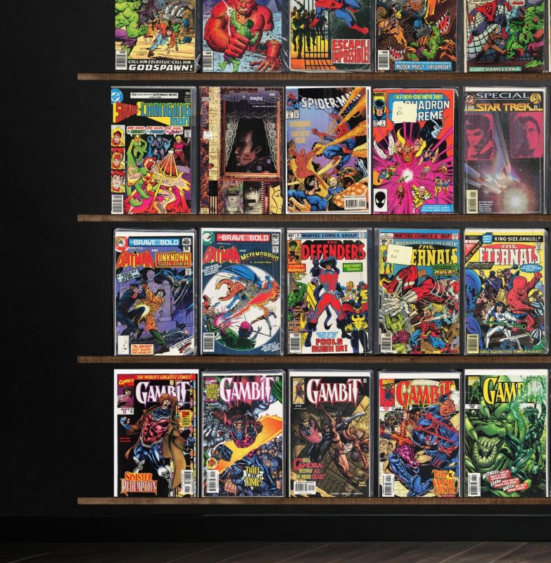 Huge Lot 140+ Comics with Fantastic Four, Marvel Super Heroes, Gunfire & More!