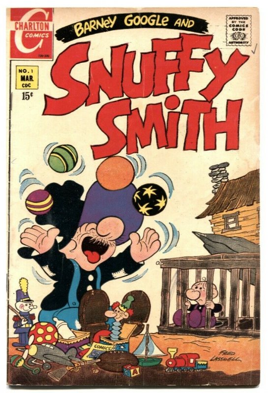 Barney Google and Snuffy Smith #1 1970- Charlton VG+