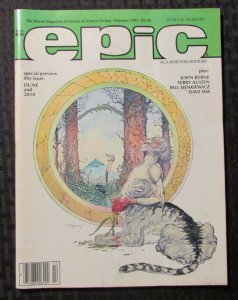 1985 EPIC ILLUSTRATED Magazine #28 FN 6.0 Dune / John Byrne / Sienkiewicz