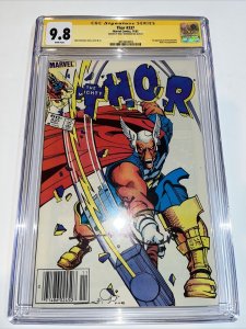 Thor (1983) # 337 (CGC 9.8 SS WP) 1st App Beta Ray Bill | Signed Walt Simonson