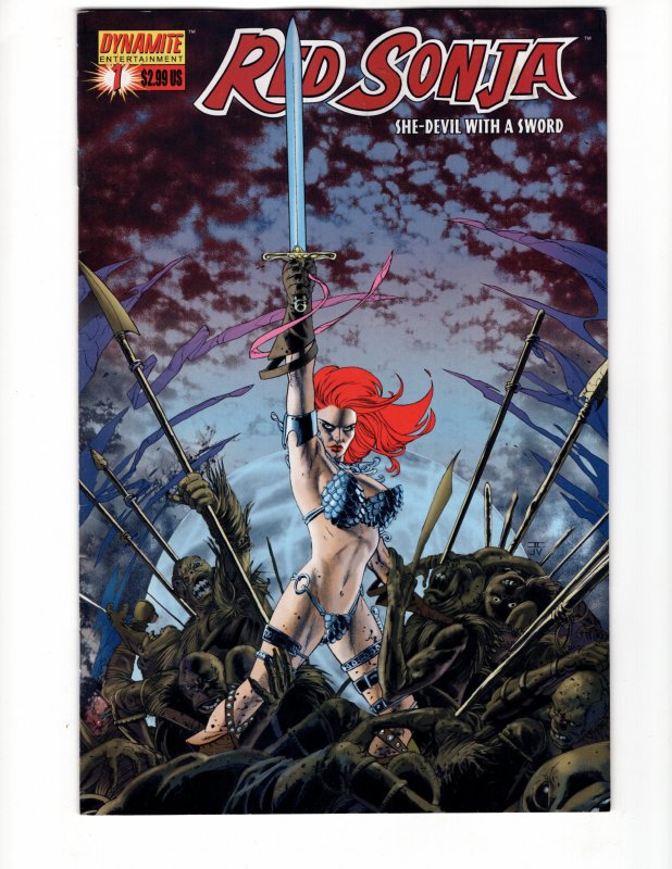 Red Sonja #1 >> $4.99 UNLIMITED SHIPPING!