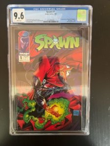 Spawn #1 (1992) - CGC 9.6 ! 1st Spawn, Wanda Blake,  Malebolgia, Sam & Twitch