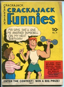 Crackajack Funnies #11  1939 - Dell  -VG- - Comic Book