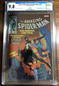 Amazing Spider-Man 252 Foil CGC 9.8 Facsimile of 1984 1st Black Suit Marvel 2024