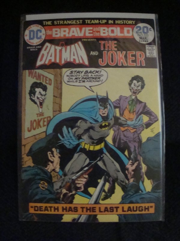 The Brave and the Bold #111 Joker Jim Aparo Art