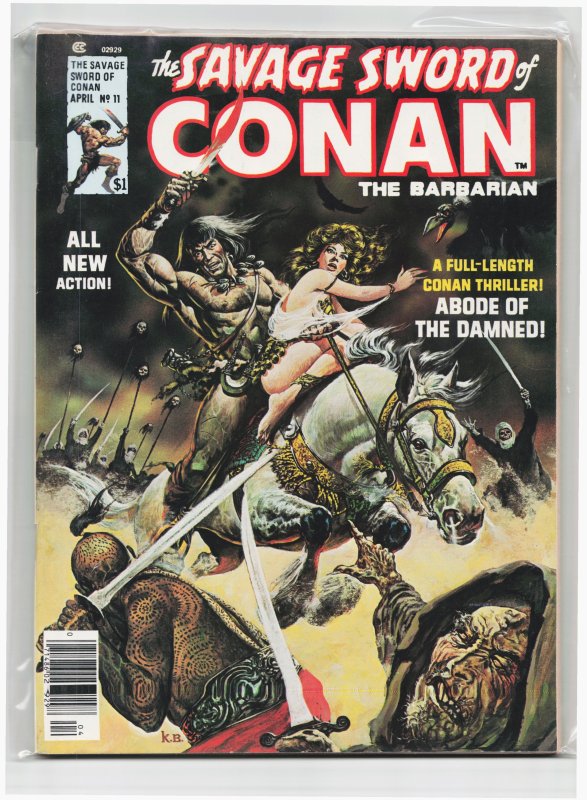 The Savage Sword of Conan #11 (1976) Conan