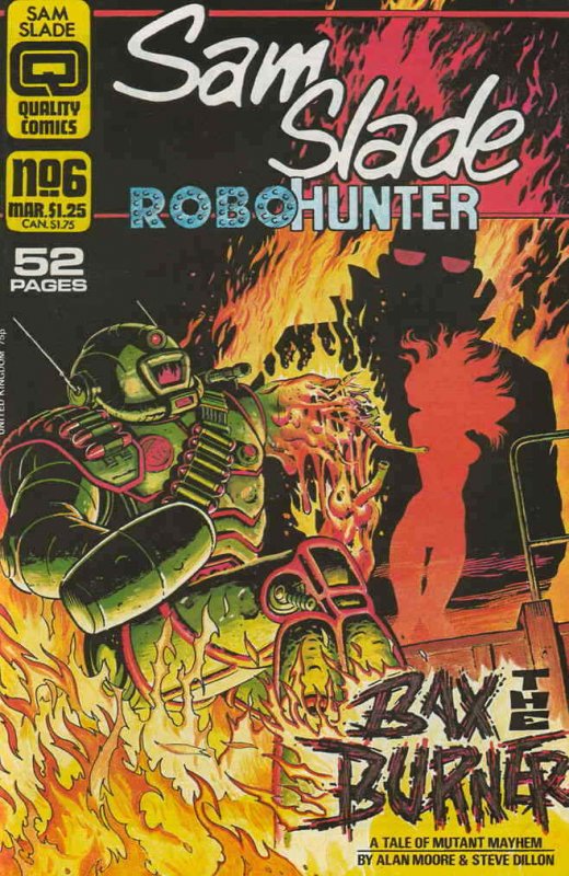 Sam Slade, Robo-Hunter #6 FN; Fleetway Quality | save on shipping - details insi 