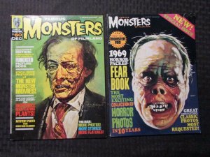1969 FAMOUS MONSTERS FEARBOOK VG- & #60 FN+ Warren Horror Magazine DCHAC