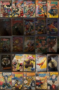 Group Lot of 25 Comics (See Details) Doom 2099, Ravage 2099, Grendel