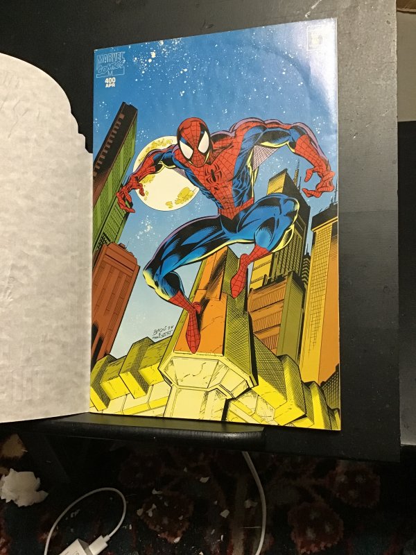 Amazing Spider-Man #400 (1995) double signed, gatefold!Amberlin, Bagley NM- CERT