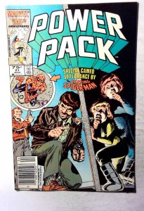 Power Pack #21 (1986) Marvel Comics Newsstand Spider-Man 1st Print Comic Book