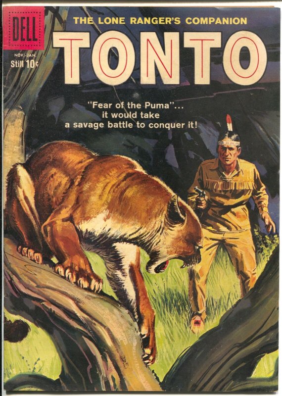 Tonto #33 1959-Dell-Final issue-end of era-high grade-VF