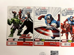3 Avengers Assemble Marvel Comic Books# 5 6 7 Defenders Spiderman Hulk 117 JS11