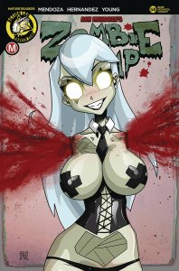 ZOMBIE TRAMP #58 COVER E MENDOZA VARIANT (MR)