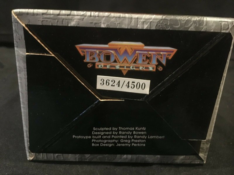 KRAVEN THE HUNTER Bowen Designs Marvel Mini-Bust, 2002, #3624/4500 