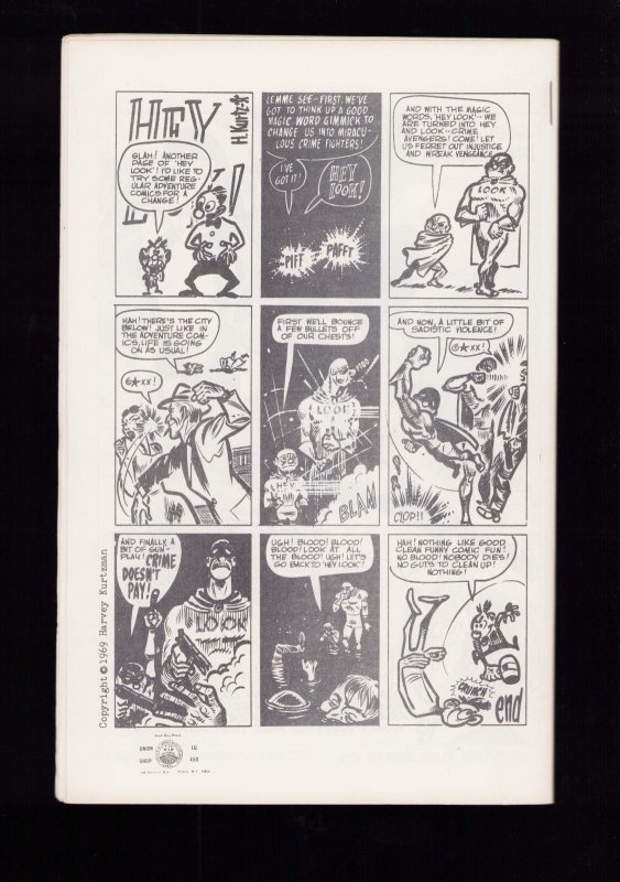 1969 Comic Art Convention New York Program - Hal Foster cover (9/9.2)