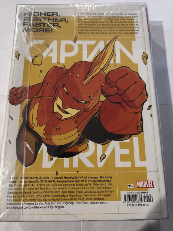 Captain Marvel by Kelly Sue DeConnick Omnibus DM Cover Marvel HC (Sealed)