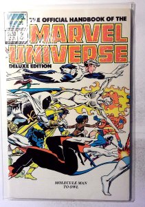 Official Handbook Marvel Universe Deluxe #9 1986 Marvel Moon Knight Comic