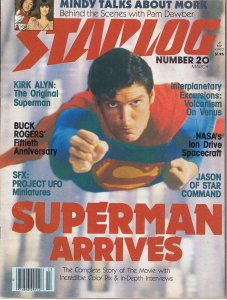 Starlog #20 FN ; Starlog | Magazine Superman