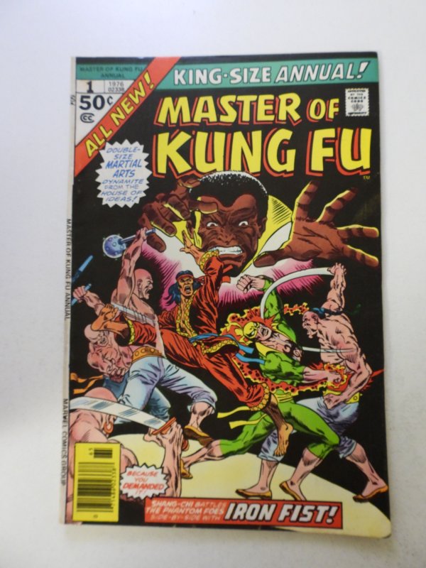Master of Kung Fu Annual (1976) FN/VF condition